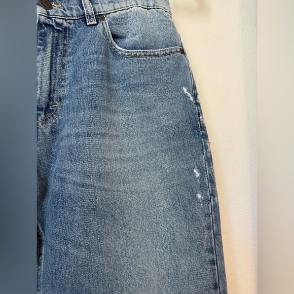 NWT Stella McCartney Mid Rise Straight Leg Jeans - Picture 3 of 10